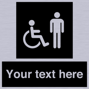 Custom information: black panel disabled and male